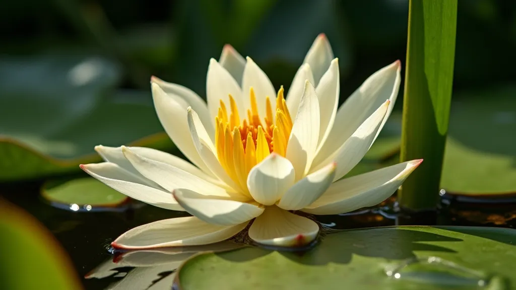 Hardy water lily 'Arc-en-Ciel'